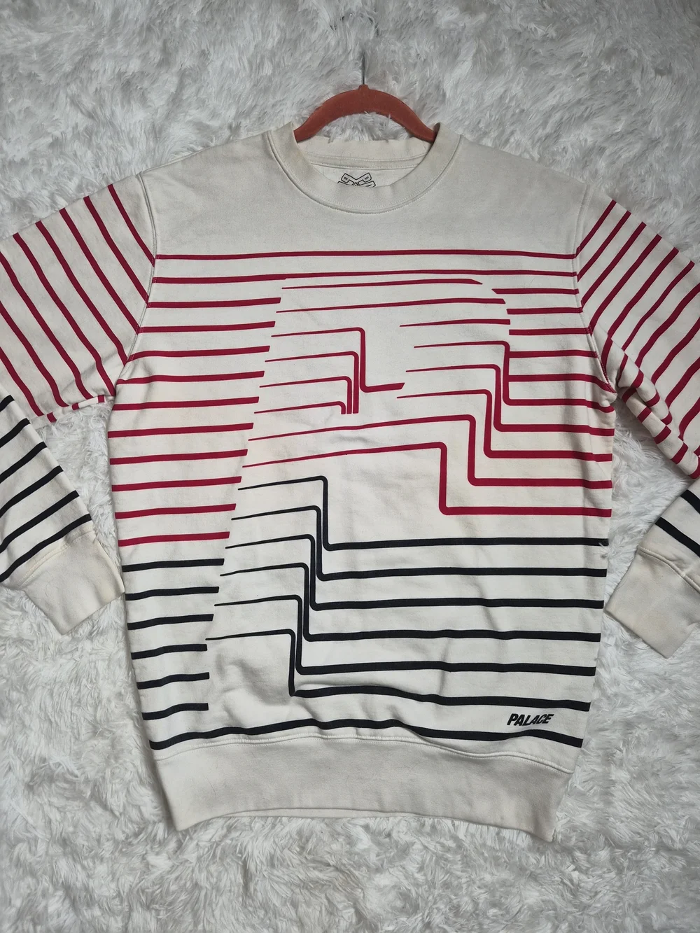 Palace Sweater Palace Skateboards Size Large L Graphic Stripes Skater Streetwear